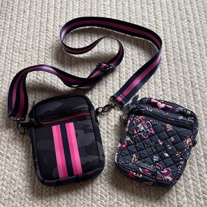 Crossbody Set of 2 - Haute Shore Neoprene and Vera Bradley -Strap Works For Both